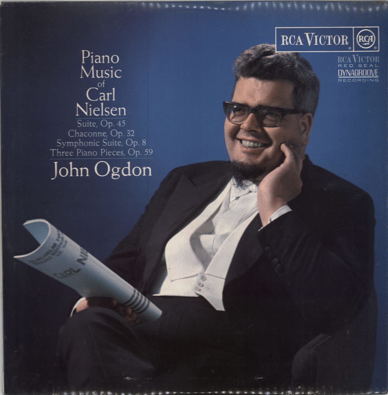 John Ogdon Piano Music Of Carl Neilsen UK vinyl LP album (LP record) SB6757