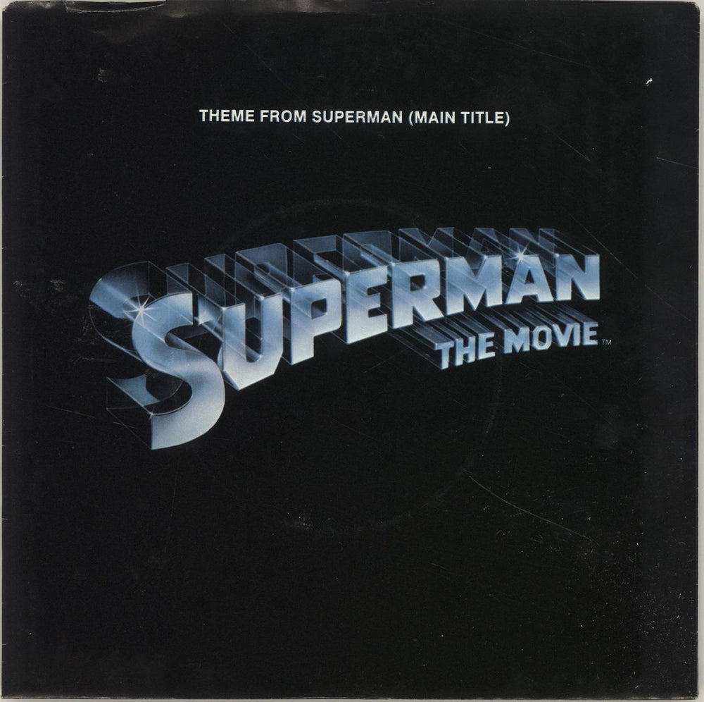 John Williams (Composer) Theme From Superman (Main Title) US 7" vinyl single (7 inch record / 45) WBS8729