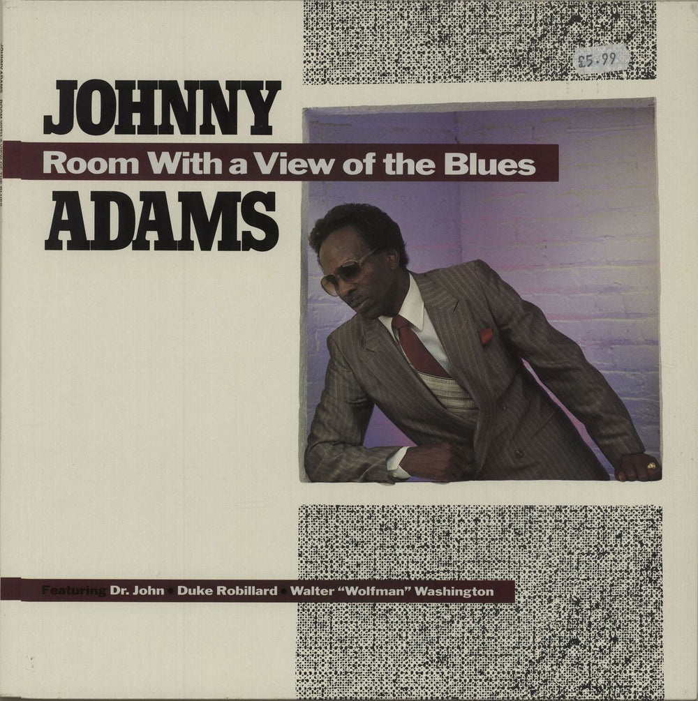 Johnny Adams Room With A View Of The Blues UK vinyl LP album (LP record) FIEND111