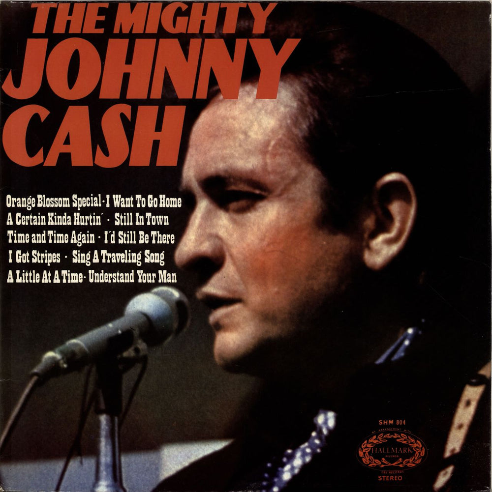 Johnny Cash The Mighty Johnny Cash UK vinyl LP album (LP record) SHM804