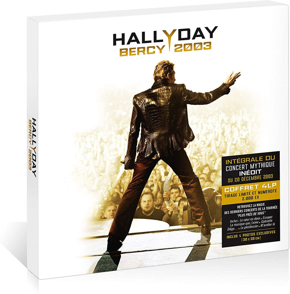 Johnny Hallyday Bercy 2003 - Deluxe Numbered Box - Sealed French Vinyl Box Set JHDVXBE762160