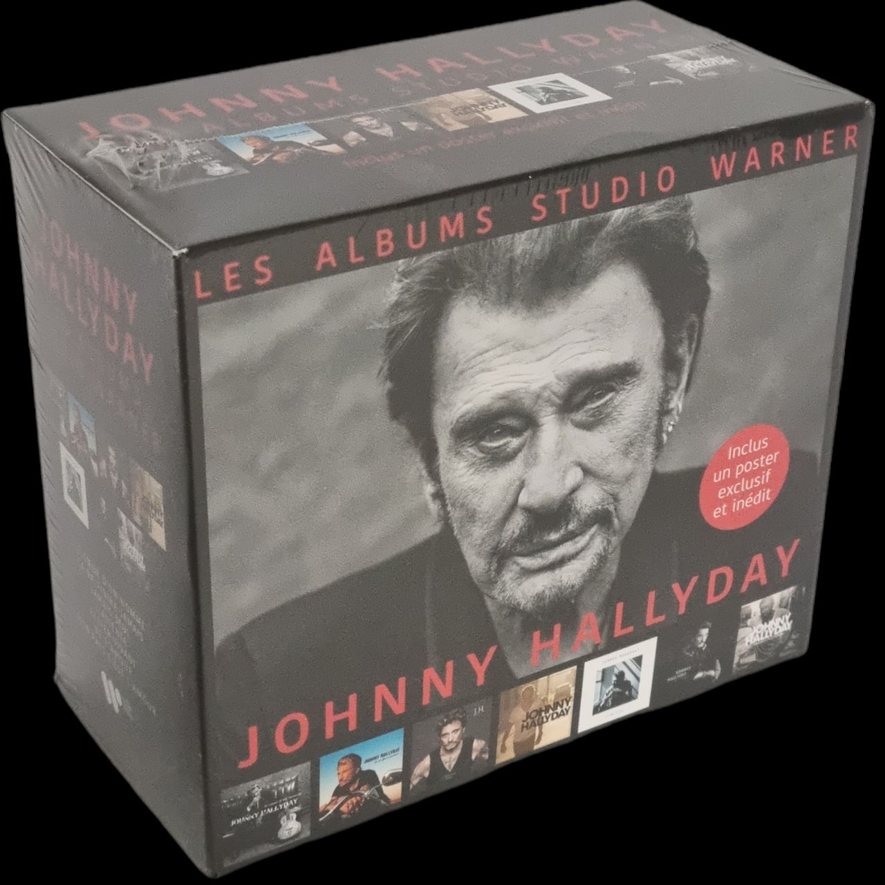 Johnny Hallyday Les Albums Studio Warner French CD Album Box Set 190295195359
