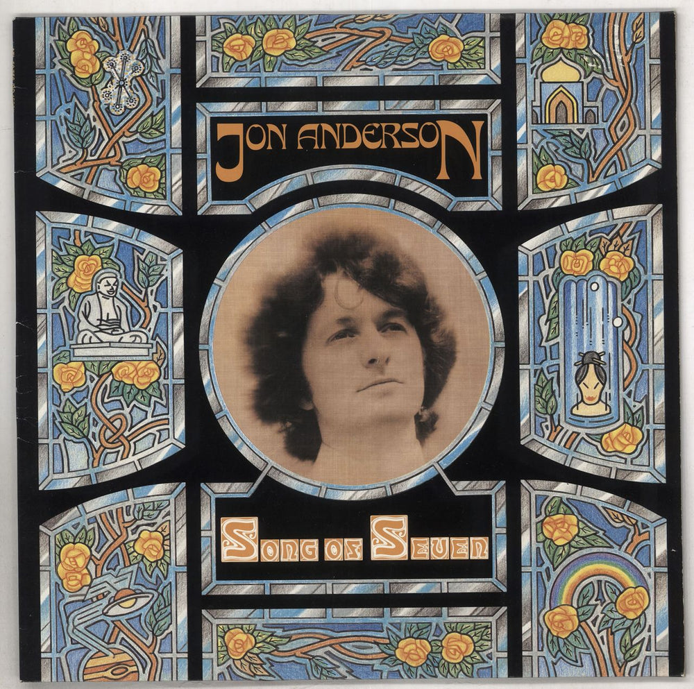 Jon Anderson Song Of Seven German vinyl LP album (LP record) ATL50756