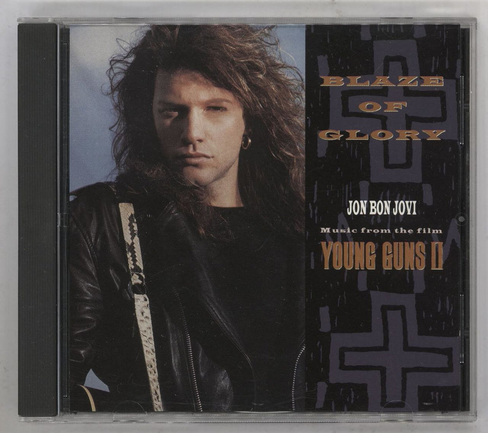 Jon Bon Jovi Blaze Of Glory US Promo CD single (CD5 / 5") CDP279