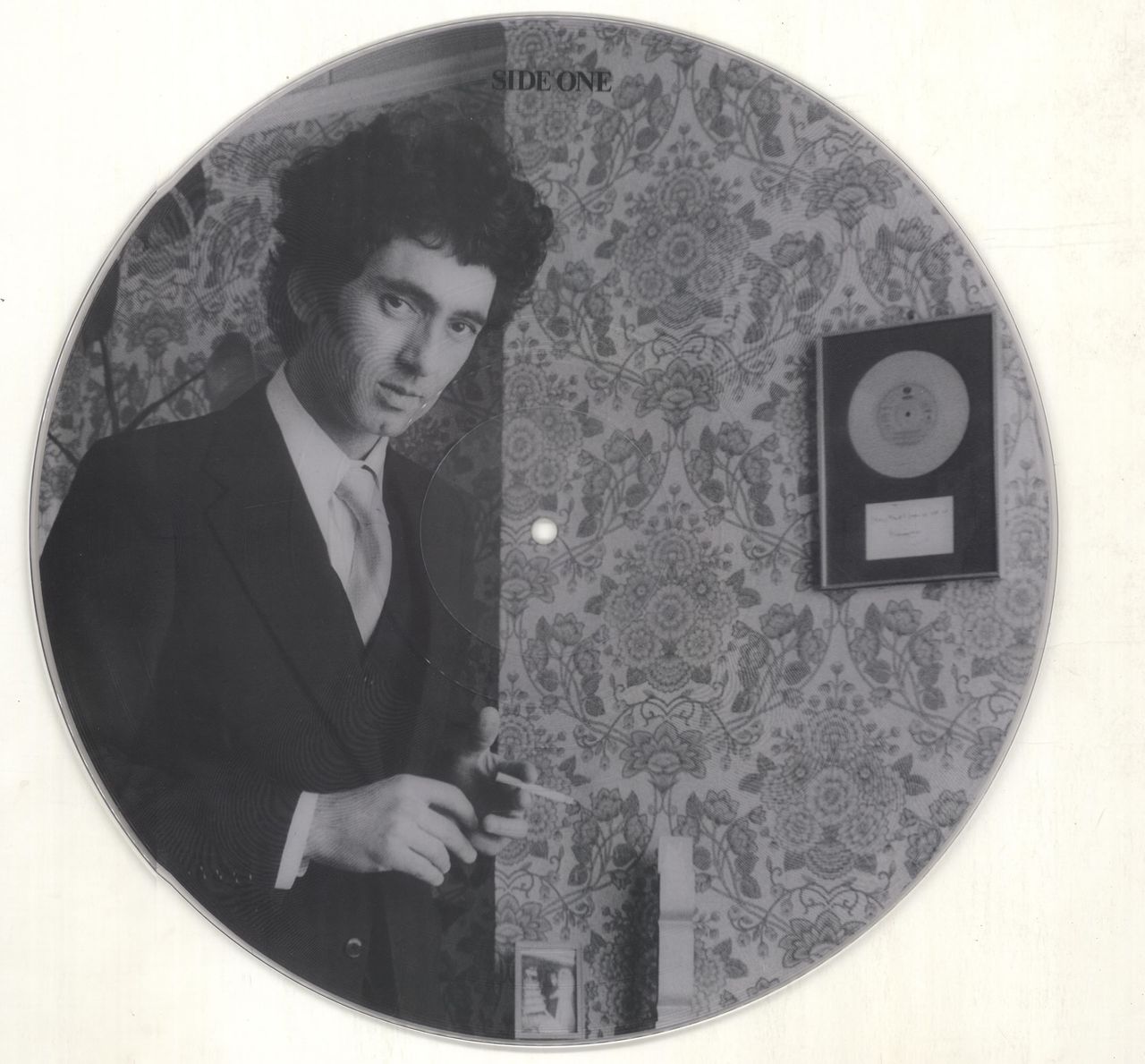 Jona Lewie On The Other Hand There's A Fist UK picture disc LP (vinyl picture disc album) JNLPDON439360