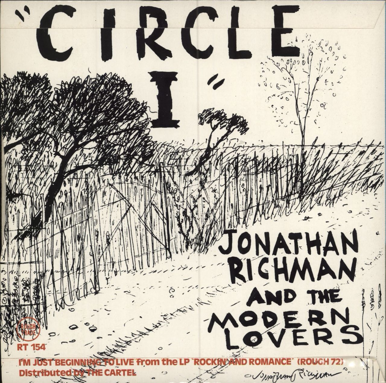 Jonathan Richman & The Modern Lovers I'm Just Beginning To Love UK 7" vinyl single (7 inch record / 45)