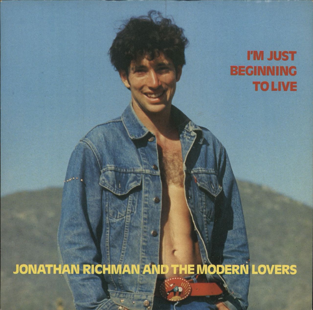 Jonathan Richman & The Modern Lovers I'm Just Beginning To Love UK 7" vinyl single (7 inch record / 45) RT154