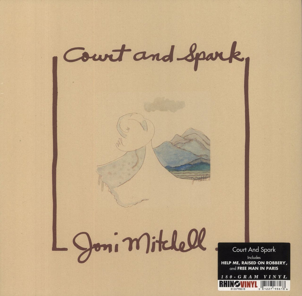 Joni Mitchell Court And Spark - Sealed US vinyl LP album (LP record) R11001