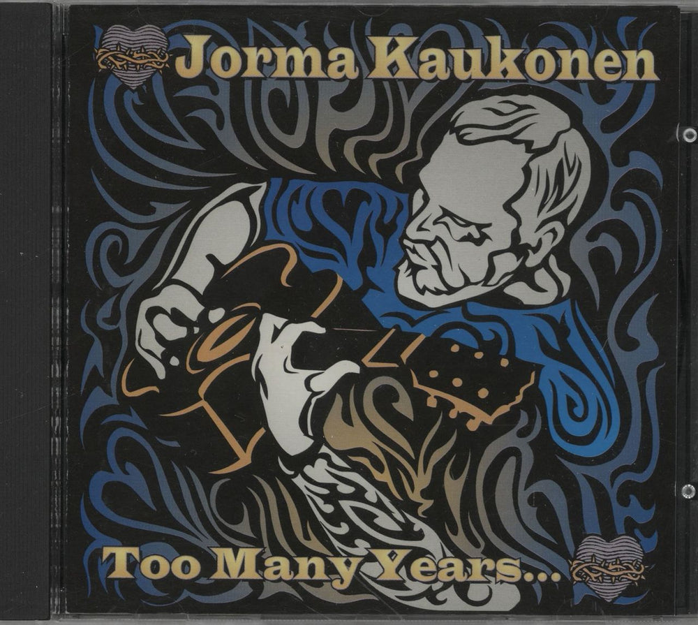 Jorma Kaukonen Too Many Years US CD album (CDLP) RRCD2094