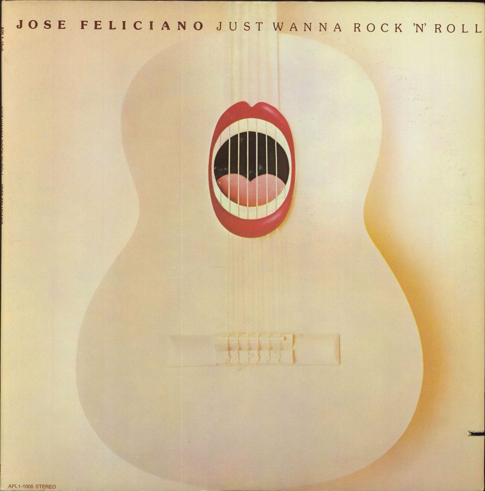 José Feliciano Just Wanna Rock 'N' Roll US vinyl LP album (LP record) APL1-1005