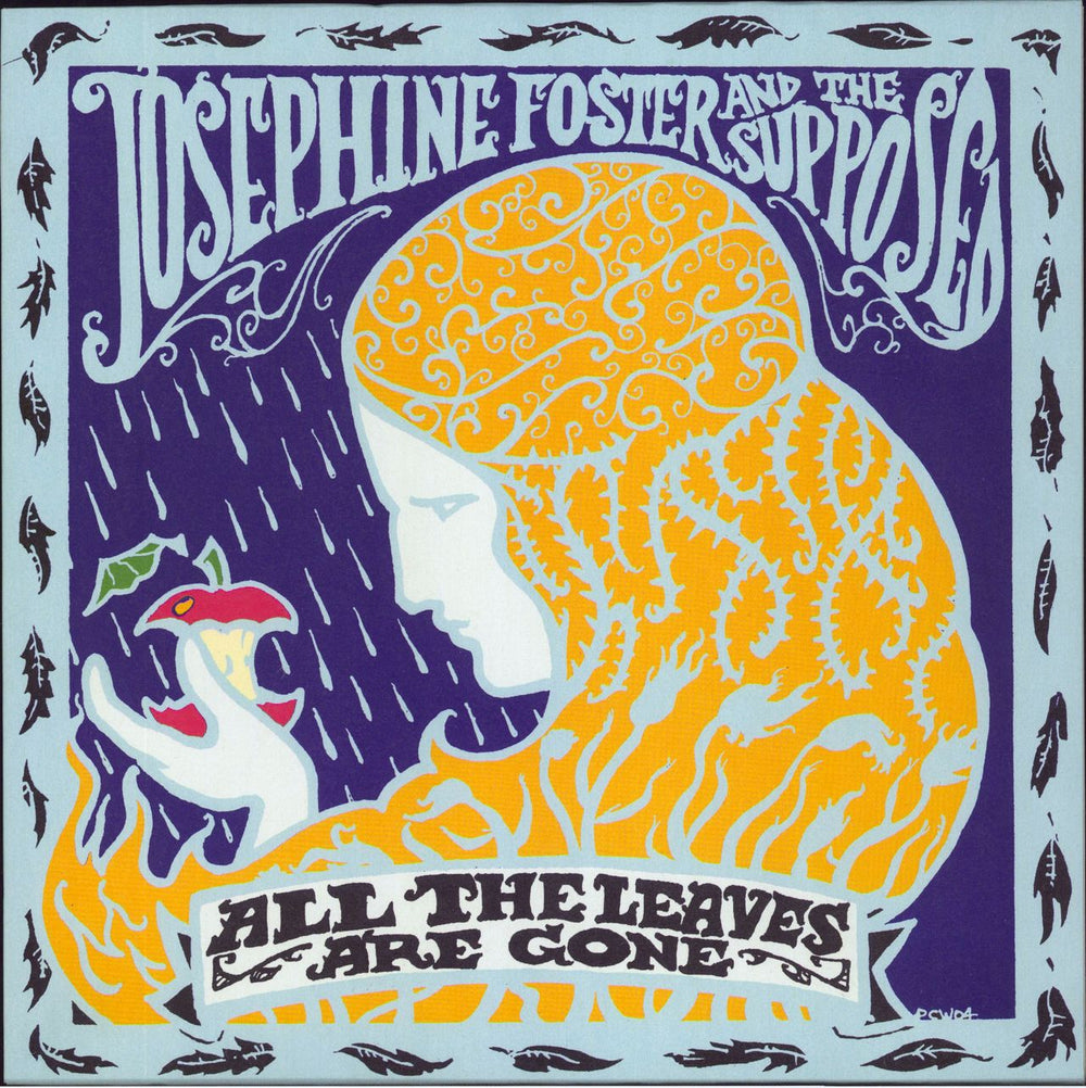 Josephine Foster All The Leaves Are Gone UK vinyl LP album (LP record) FIRELP426