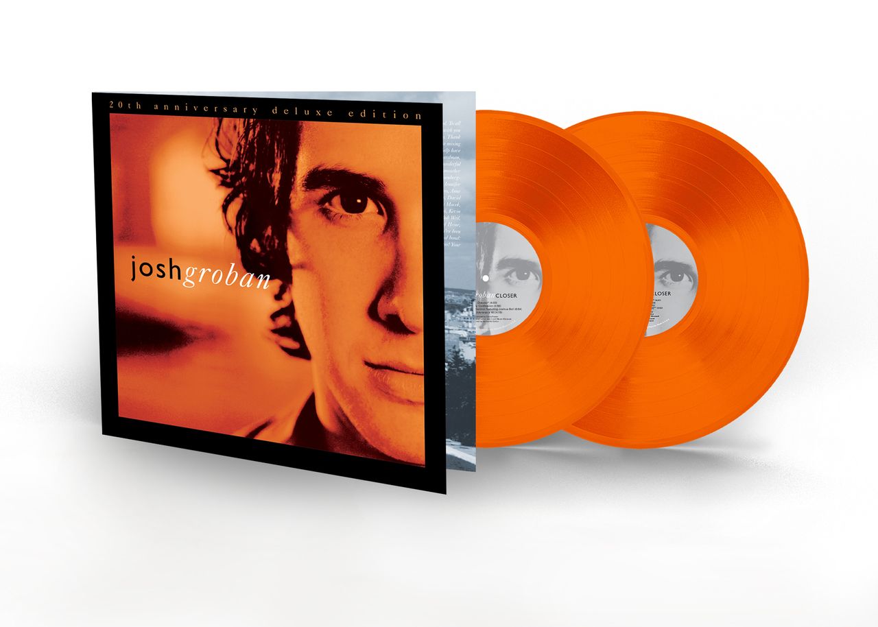 Josh Groban Closer - Orange Vinyl Deluxe Edition 20th Anniversary - Sealed UK 2-LP vinyl record set (Double LP Album) 093624863052
