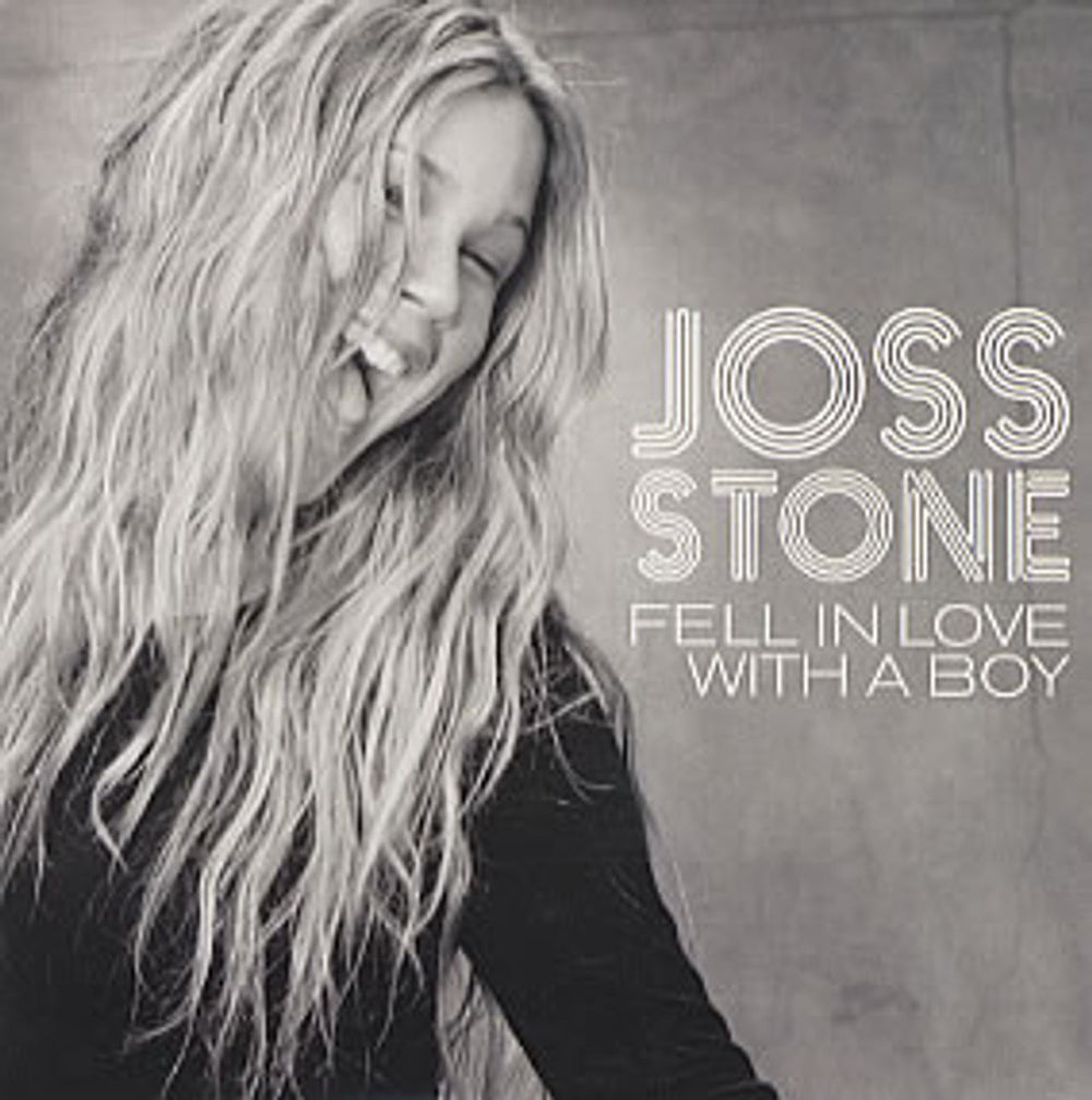 Joss Stone Fell In Love With A Boy UK Promo CD single (CD5 / 5") RELCDJ3