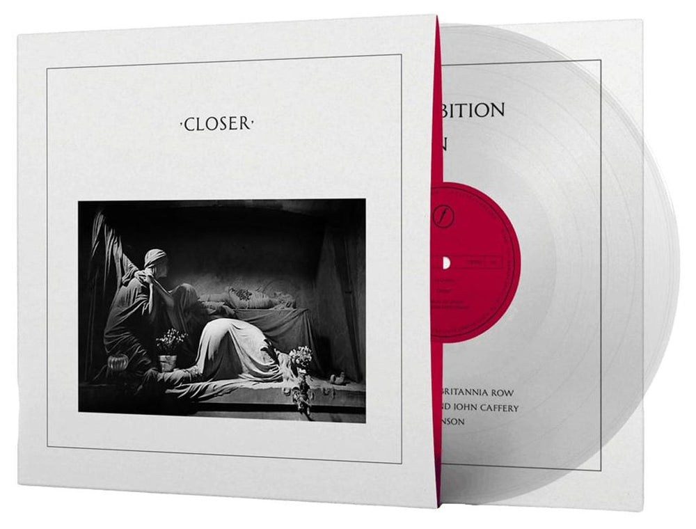 Joy Division Closer - 40th Anniversary Crystal Clear Vinyl - Sealed UK vinyl LP album (LP record) 190295269456