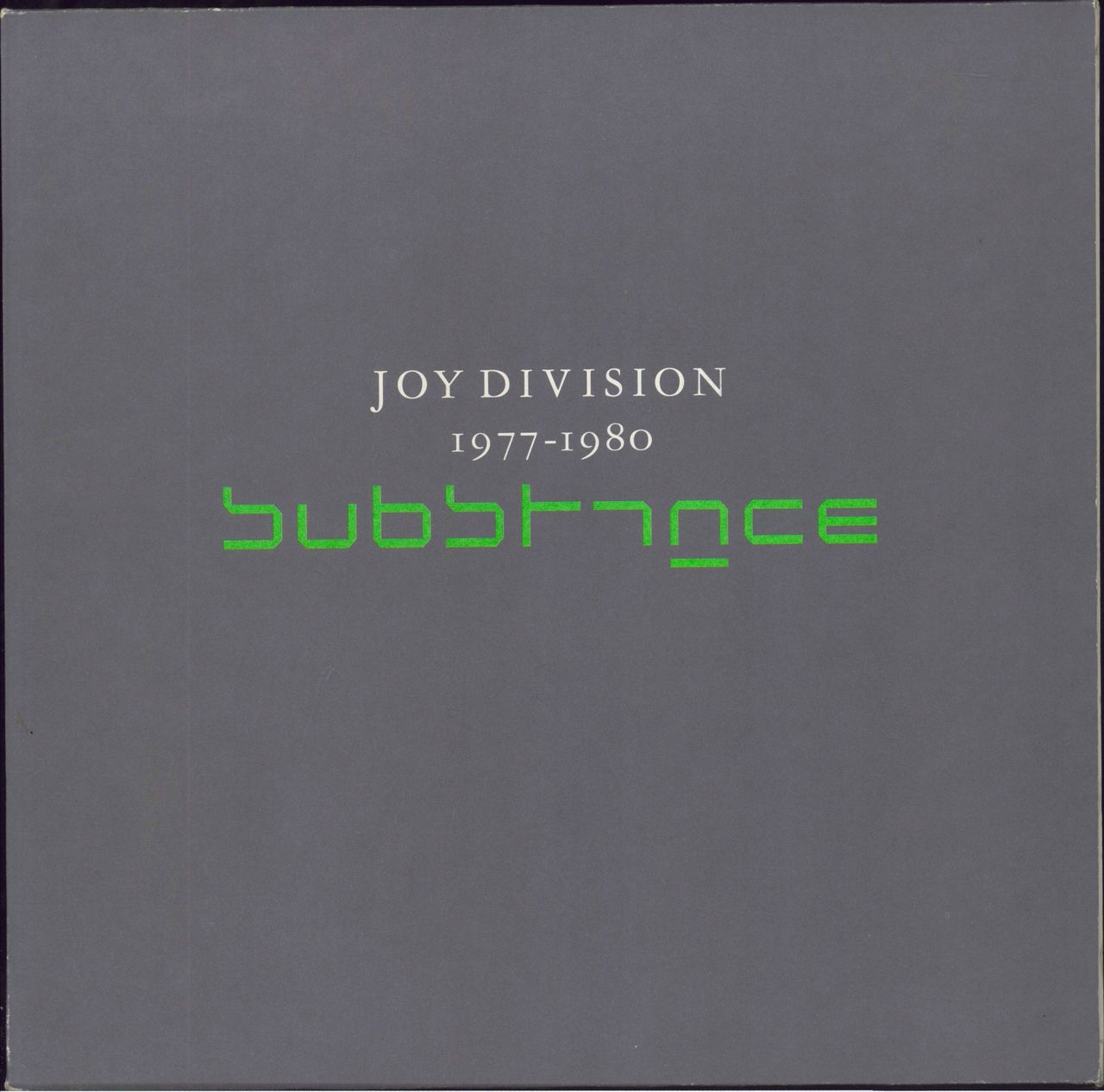 Joy Division Substance 19771980 180 Gram UK 2LP vinyl set