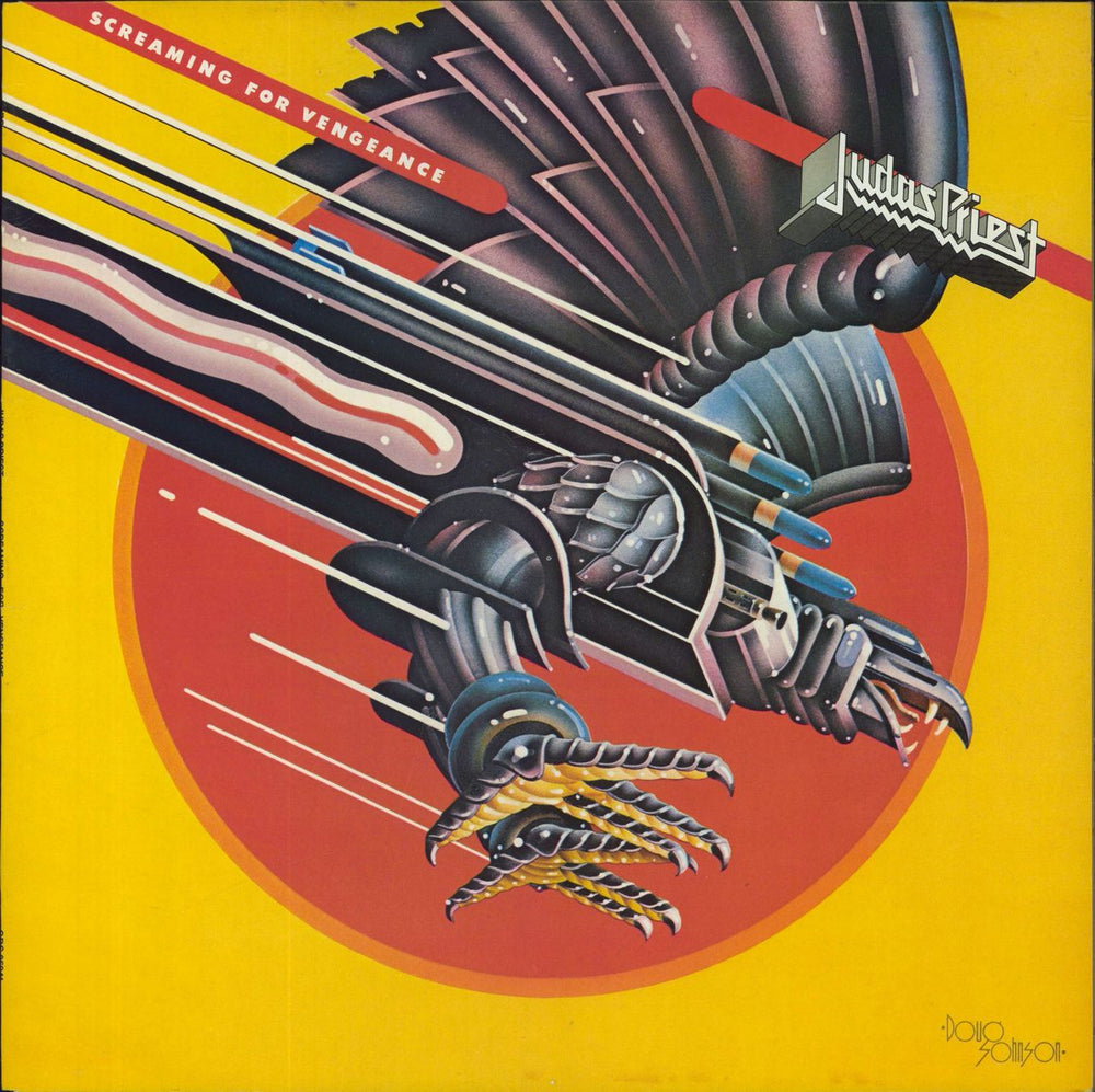 Judas Priest Screaming For Vengeance Spanish vinyl LP album (LP record) S85941