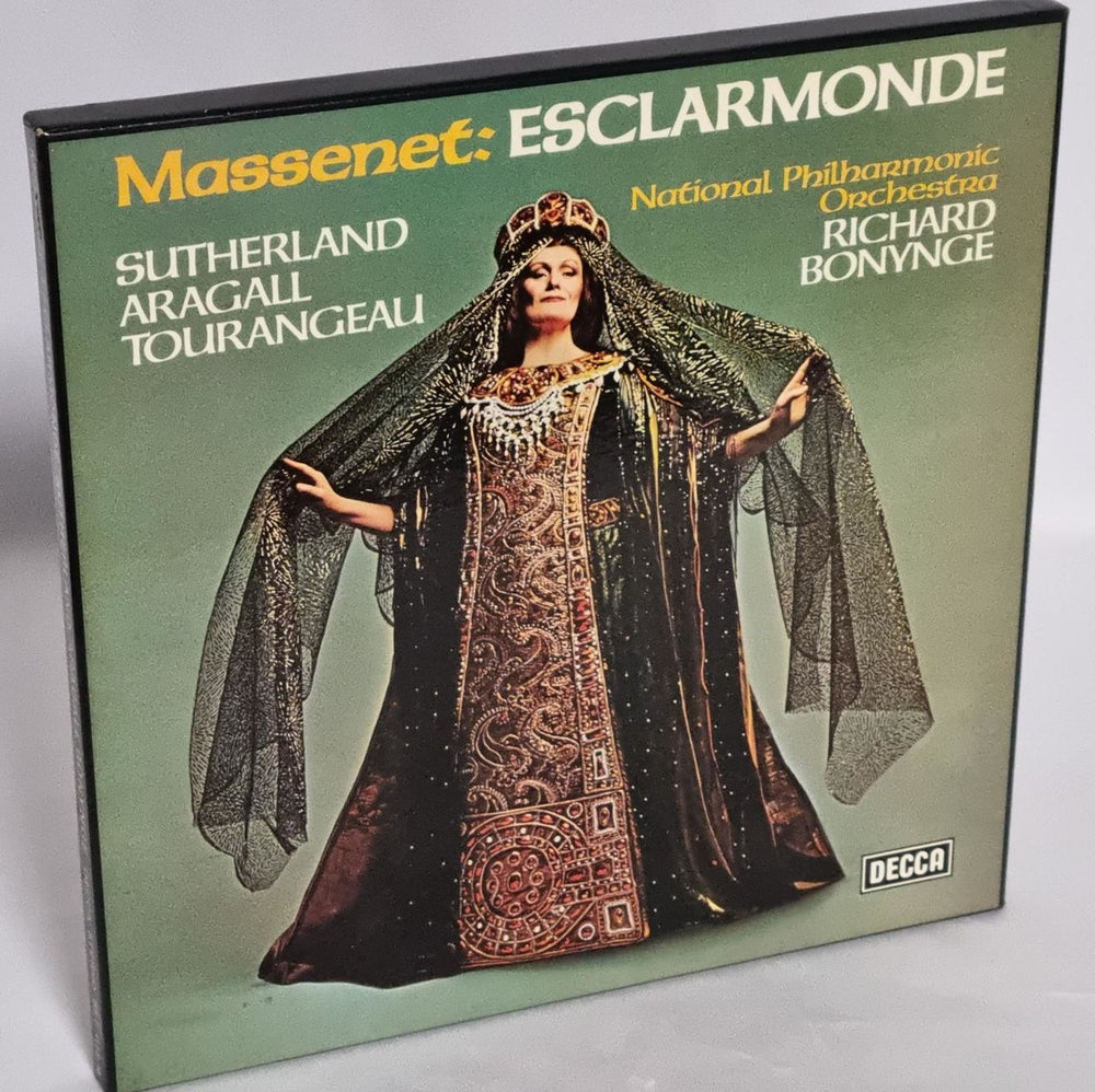 Jules Émile Frédéric Massenet Massenet: Esclarmonde UK 3-LP vinyl record set (Triple LP Album) SET612/4