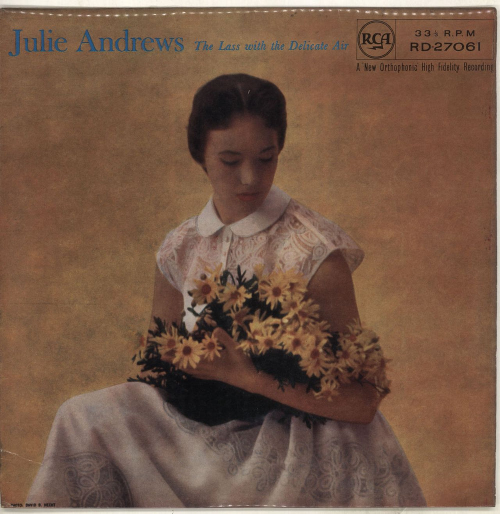 Julie Andrews The Lass With The Delicate Air - 3rd UK vinyl LP album (LP record) RD-27061