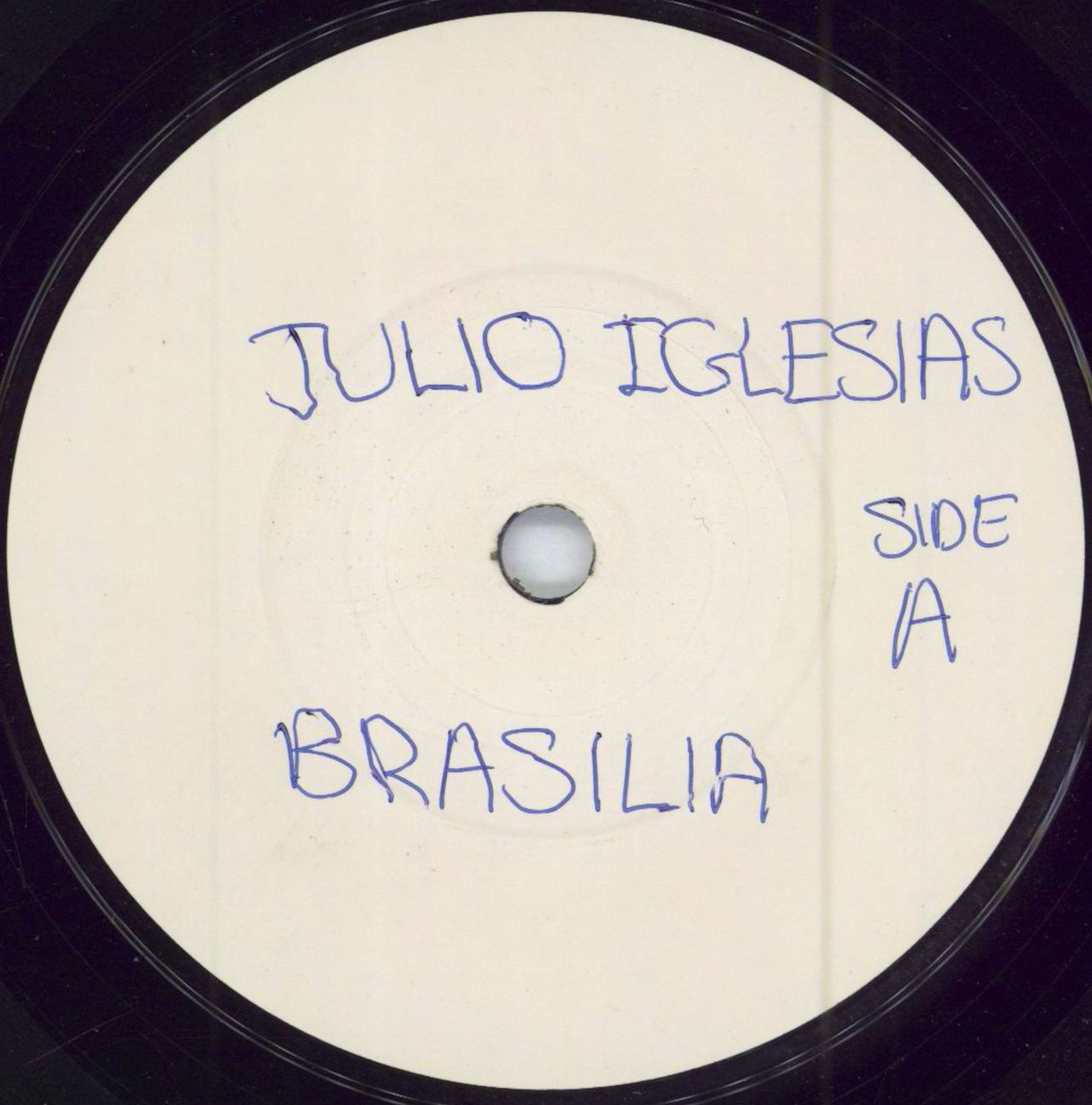 Julio Iglesias Brasilia (Medley) UK 7" vinyl single (7 inch record / 45) JULIO6