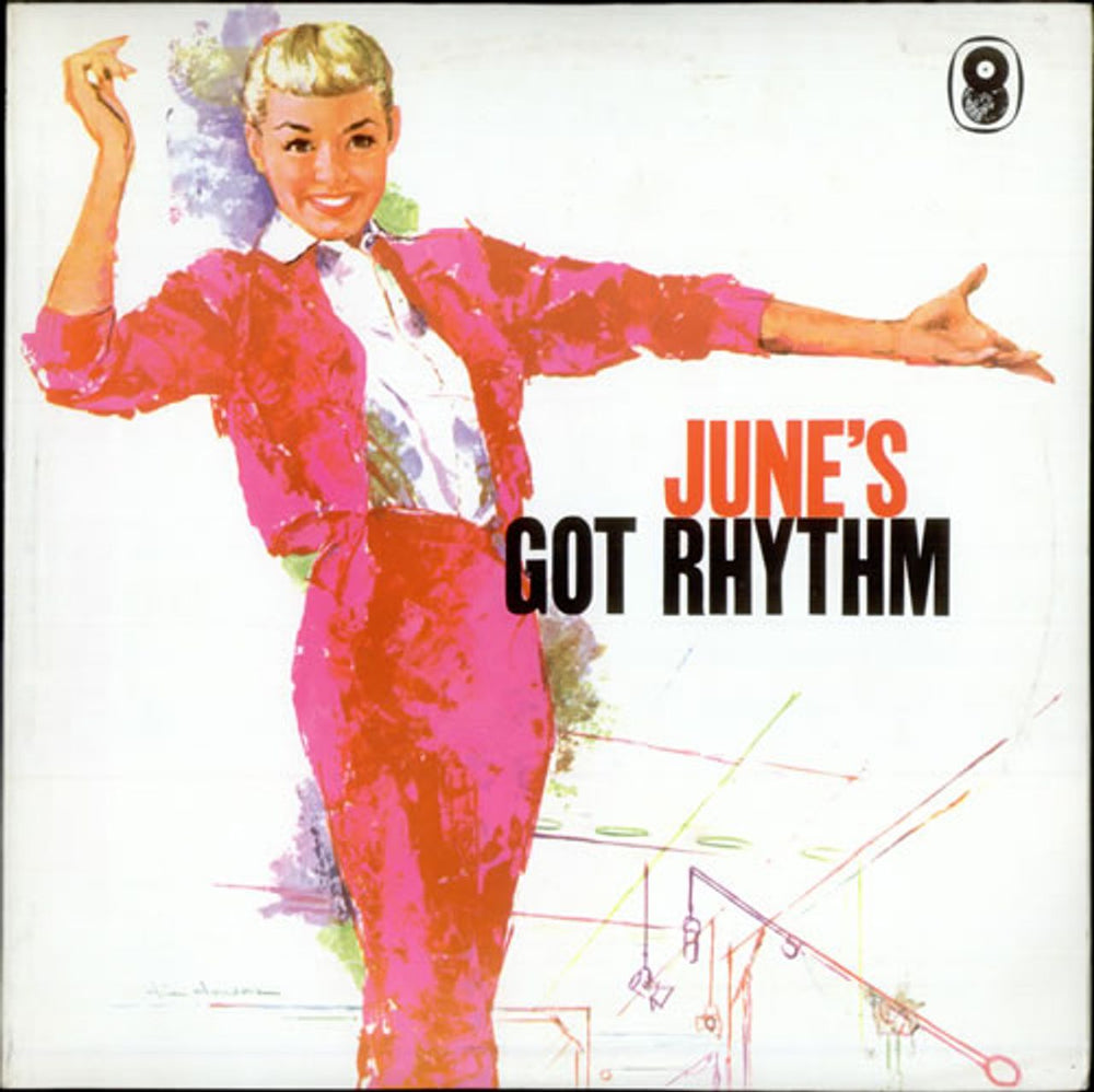 June Christy June's Got Rhythm UK vinyl LP album (LP record) T528