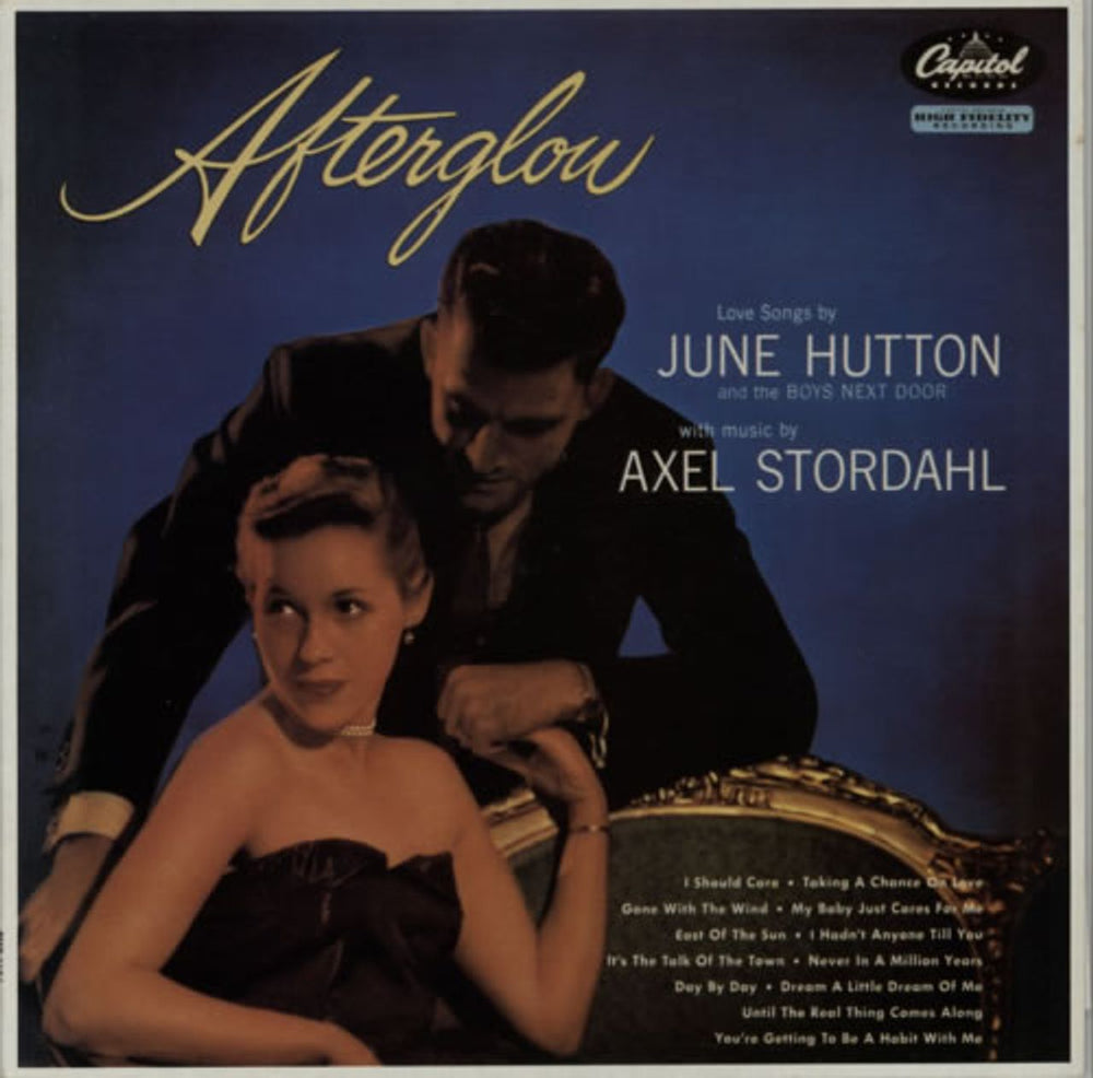 June Hutton Afterglow UK vinyl LP album (LP record) EMS1184