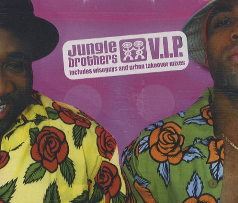 Jungle Brothers V.I.P. UK CD single (CD5 / 5") GEE5007958