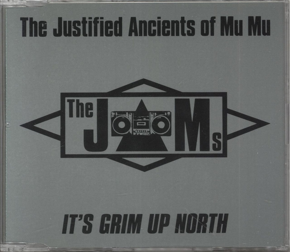 Justified Ancients Of Mu Mu It's Grim Up North UK CD single (CD5 / 5") JAMS028CD