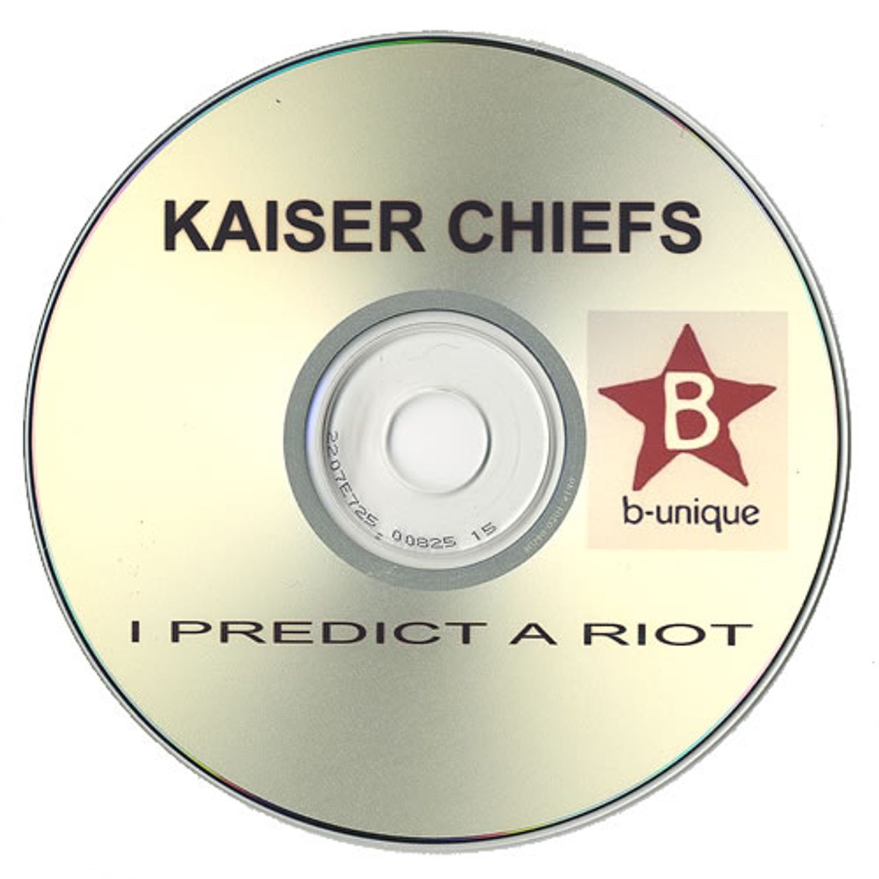 Kaiser Chiefs I Predict A Riot UK Promo CD-R acetate CD-R ACETATE