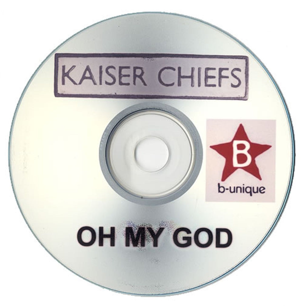 Kaiser Chiefs Oh My God UK Promo CD-R acetate CD-R ACETATE