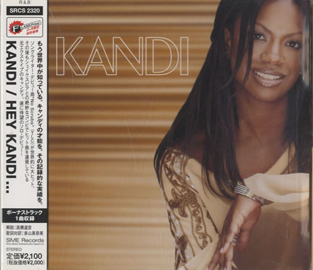Kandi Hey Kandi Japanese Promo CD album (CDLP) SRCS2320