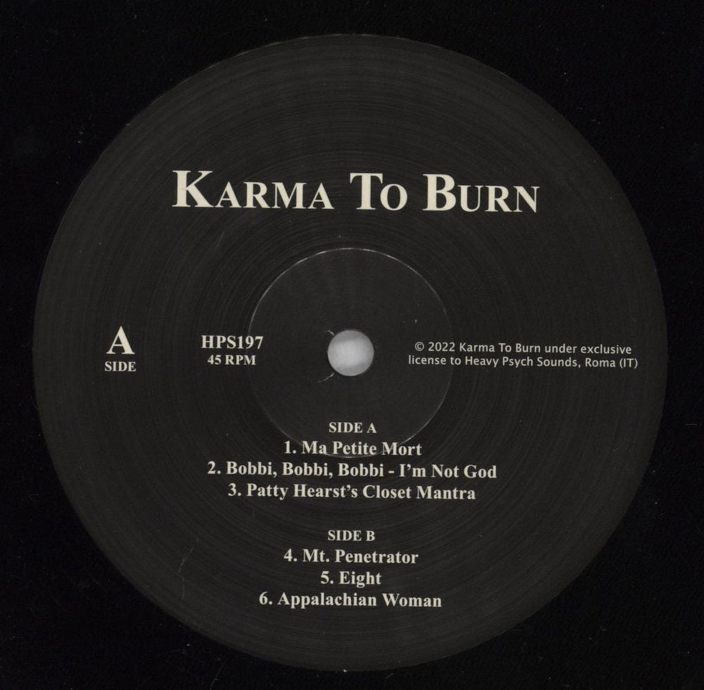 Karma To Burn Karma To Burn Italian 2-LP vinyl record set (Double LP Album) KFC2LKA827129