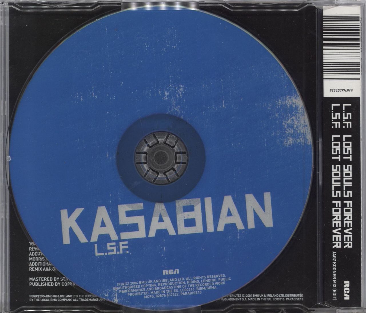 Kasabian L.S.F. [Lost Souls Forever] UK 2-CD single set (Double CD single) 828766373226
