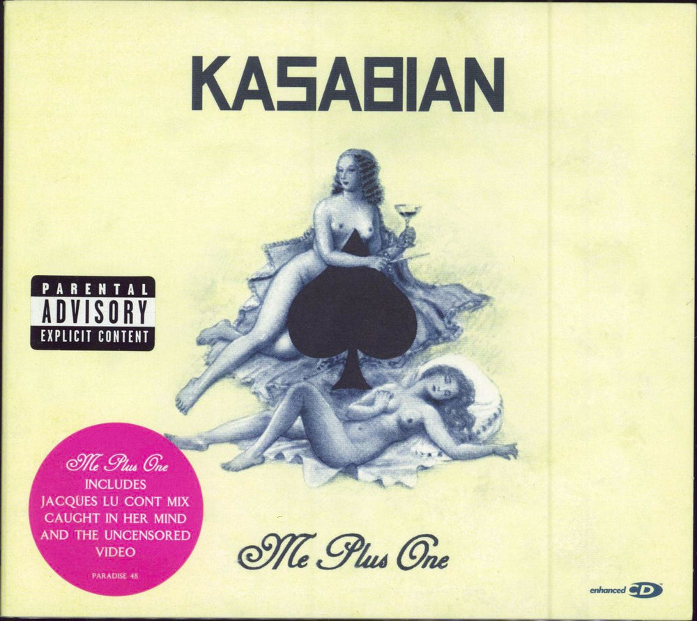 Kasabian Me Plus One UK CD single (CD5 / 5") PARADISE48