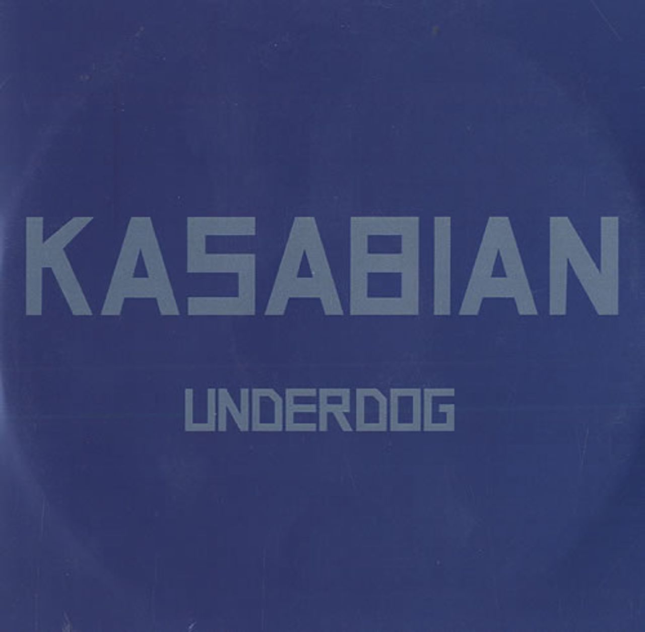 Kasabian Underdog UK Promo CD-R acetate CD-R