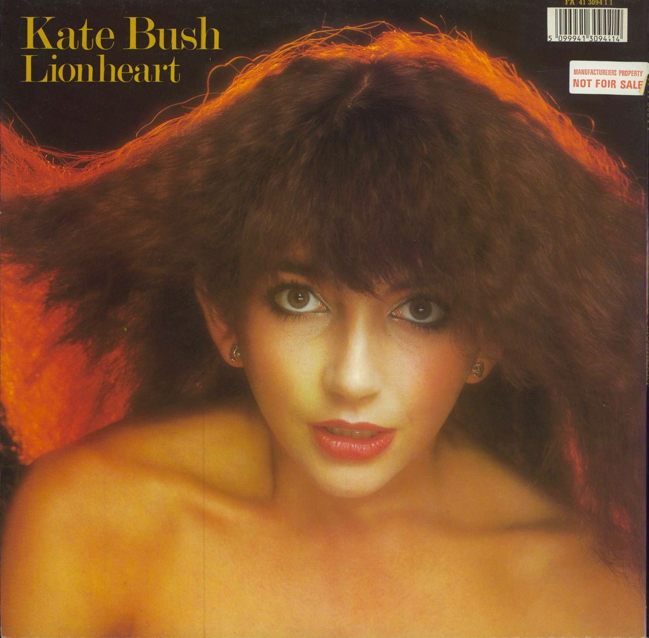 Kate Bush Lionheart- promo UK Promo vinyl LP album (LP record) 5099941309414