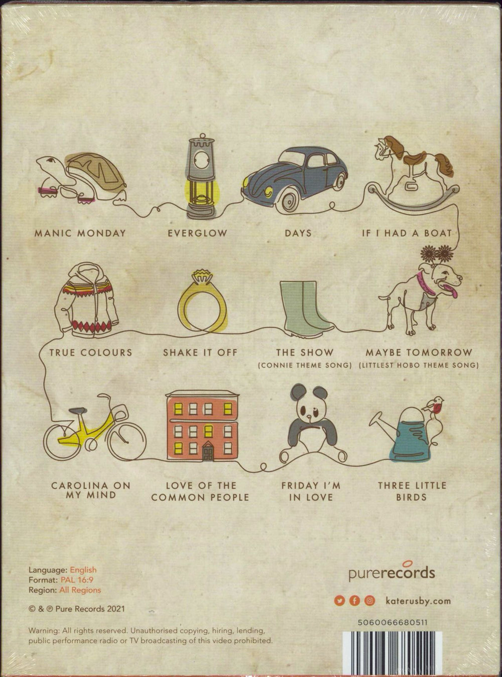 Kate Rusby Hand Me Down Live - Sealed UK DVD KTRDDHA791257