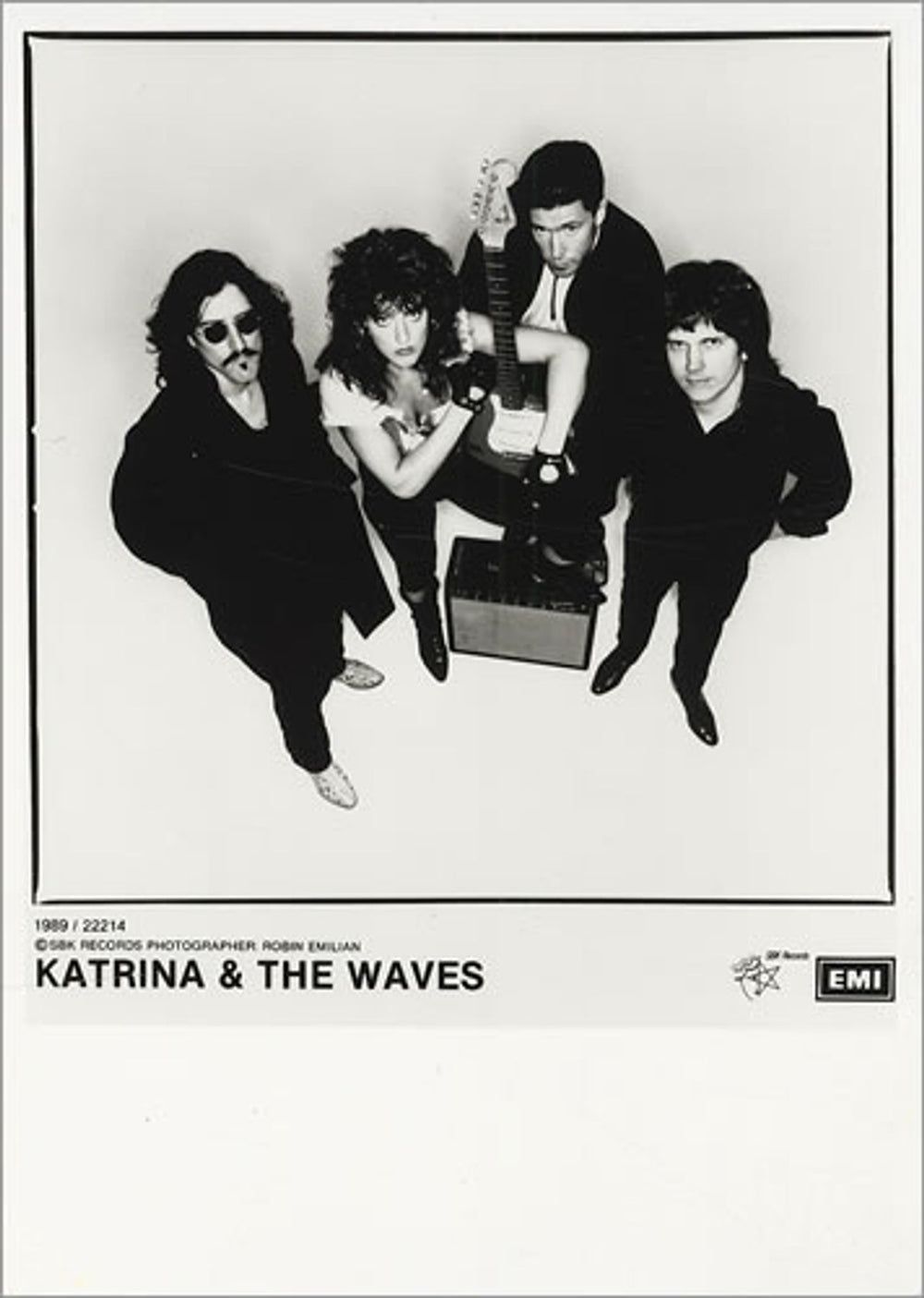 Katrina & The Waves Break Of Hearts Dutch Promo photograph PUBLICITY PHOTO