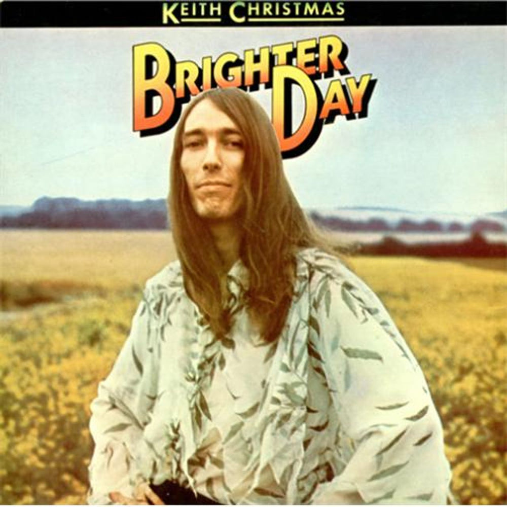 Keith Christmas Brighter Day UK vinyl LP album (LP record) K53503