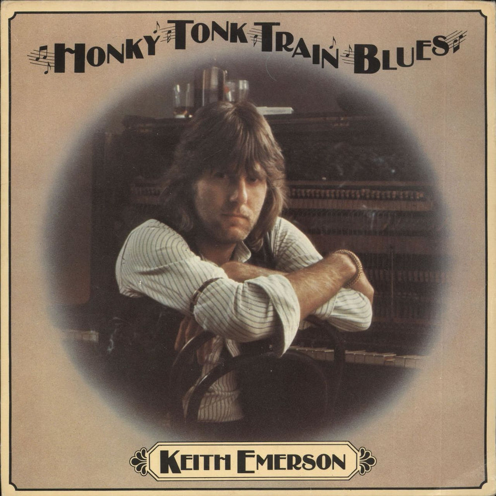 Keith Emerson Honky Tonk Train Blues - p/s UK 7" vinyl single (7 inch record / 45) K13513