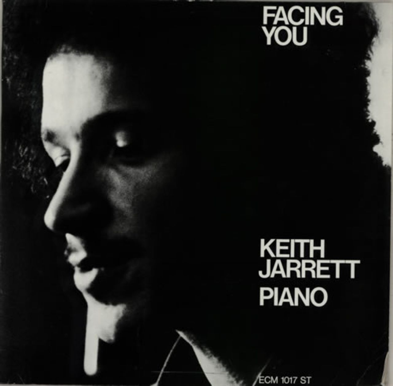 Keith Jarrett Facing You German vinyl LP album (LP record) ECM1017ST