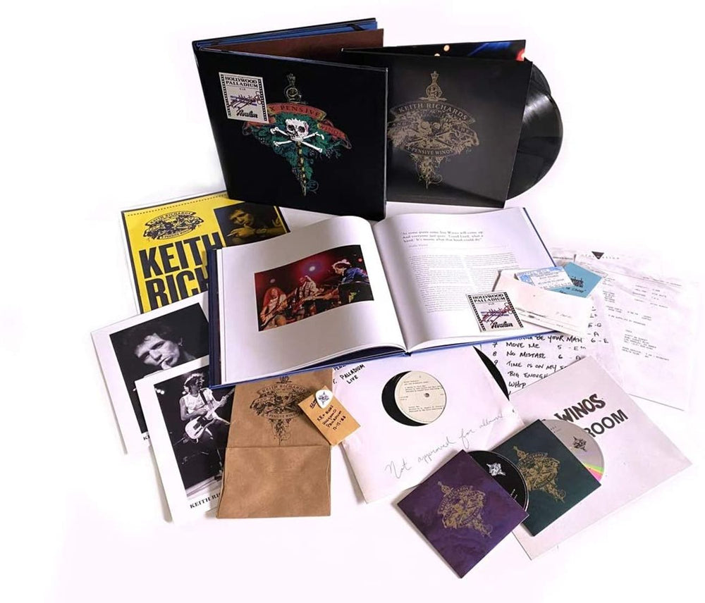 Keith Richards Live at the Hollywood Palladium - Super Deluxe Box Set - Sealed UK Vinyl Box Set 4050538588125