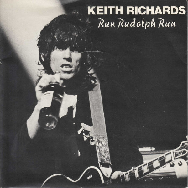 Keith richards 　即日発送 keith-richards-run-rudolph-run
