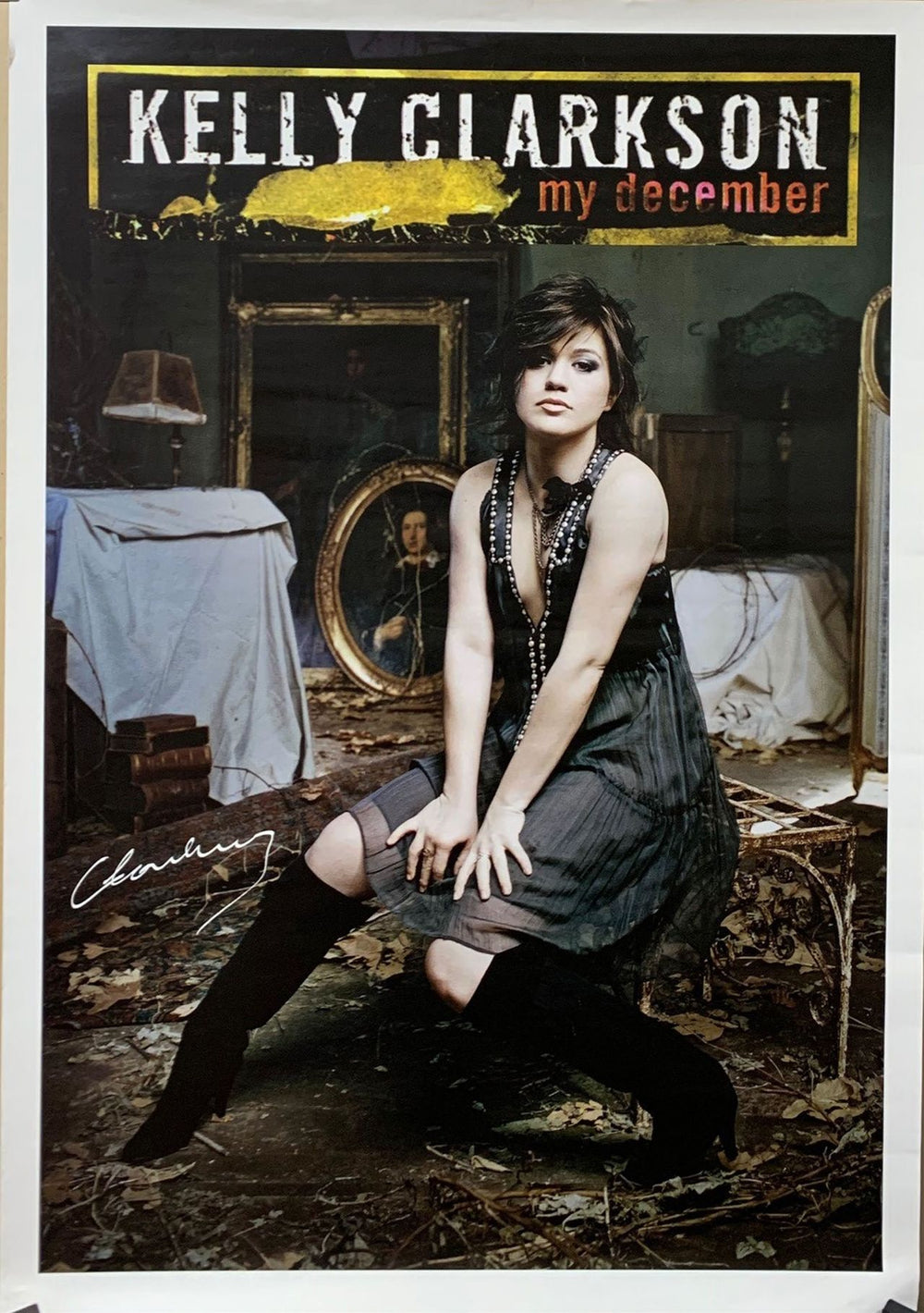 Kelly Clarkson My December Poster UK poster