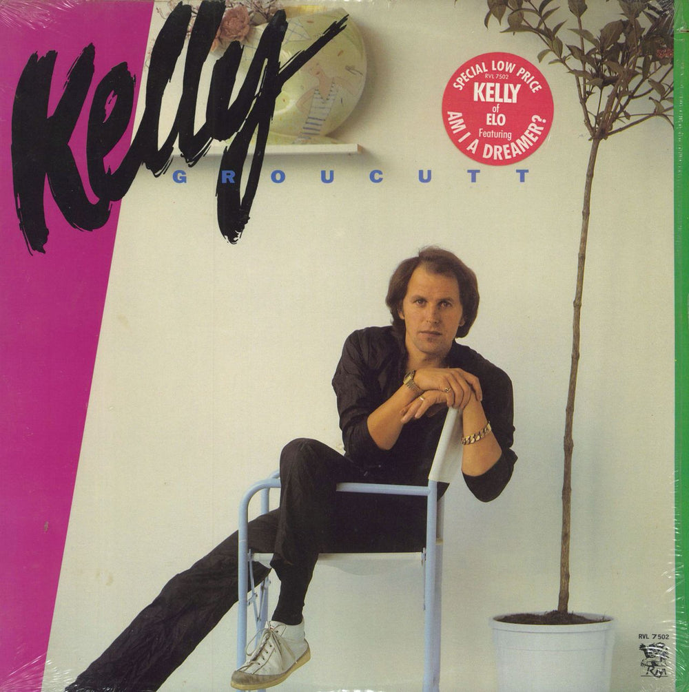 Kelly Groucutt Kelly US vinyl LP album (LP record) RVL7502