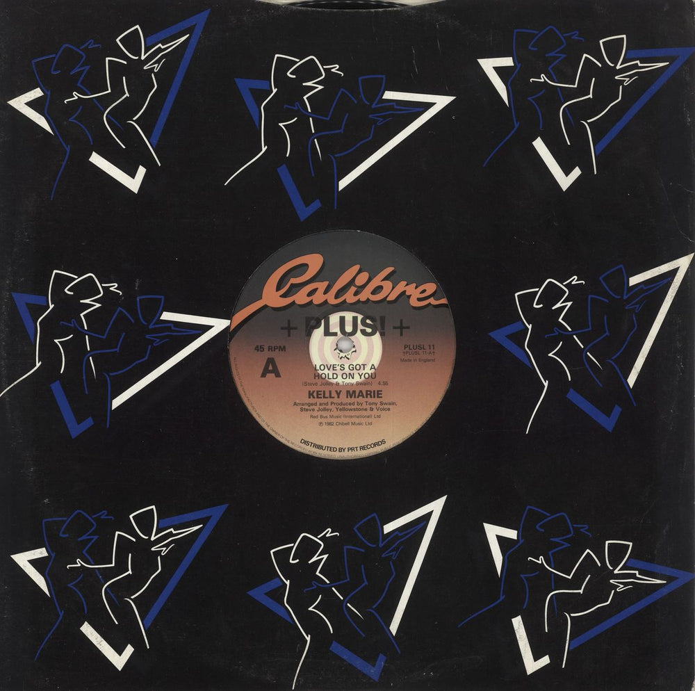 Kelly Marie Love's Got A Hold On You UK 12" vinyl single (12 inch record / Maxi-single) PLUSL11