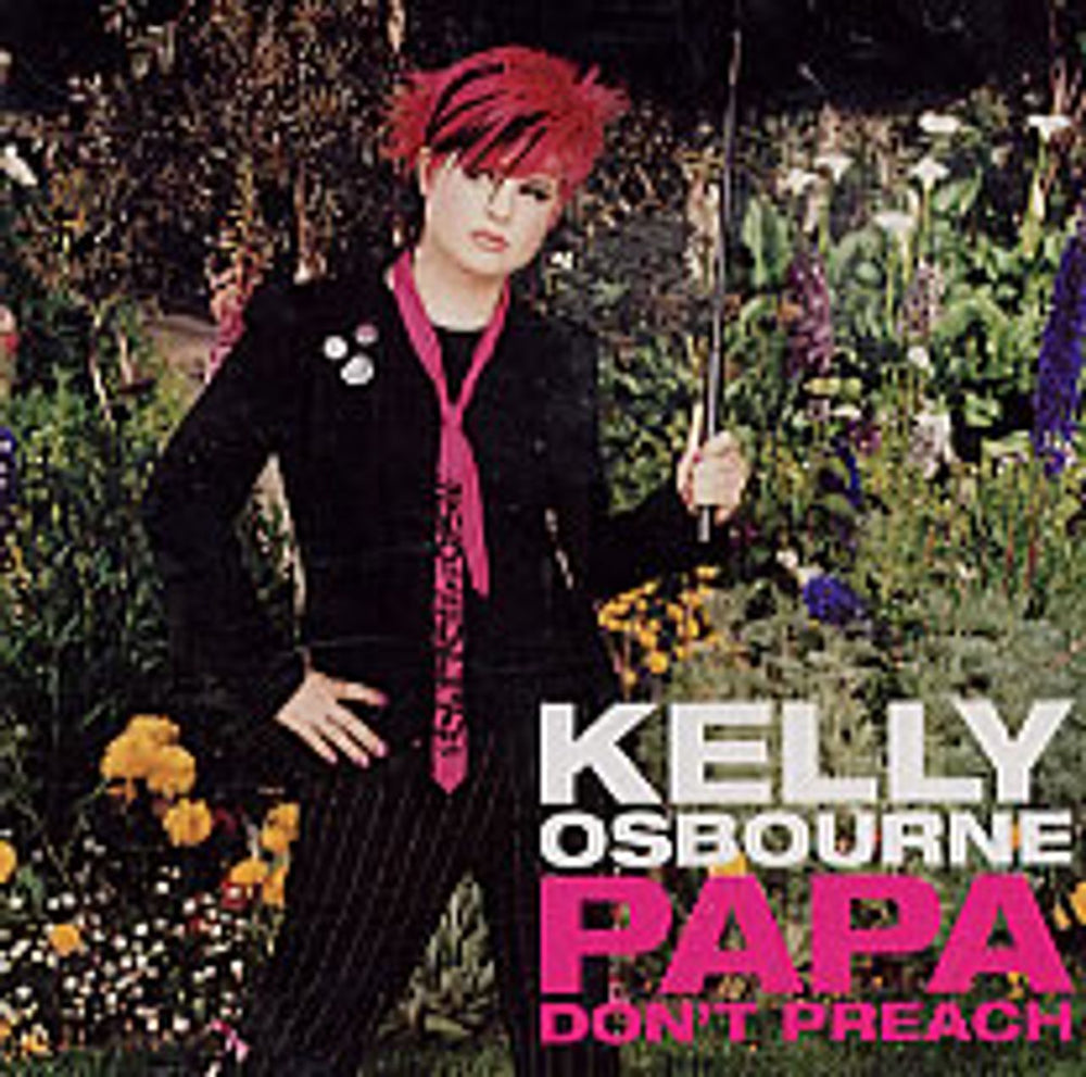 Kelly Osbourne Papa Don't Preach US Promo CD single (CD5 / 5") ESK59415