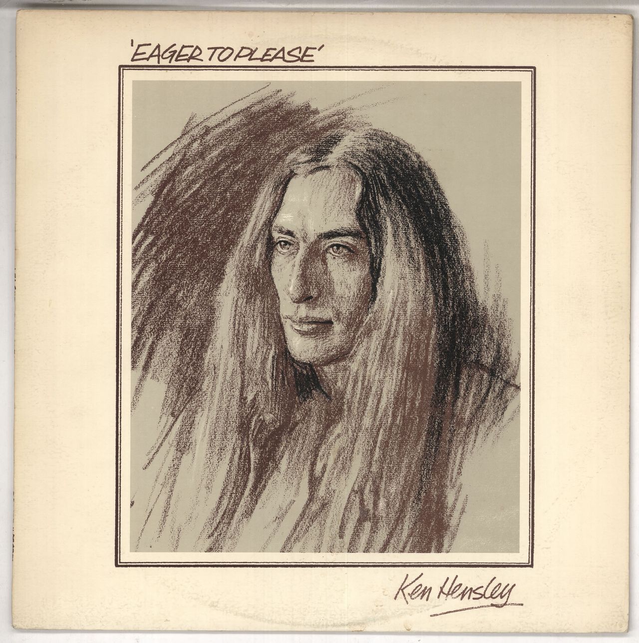 Ken Hensley Eager To Please UK vinyl LP album (LP record) ILPS9307