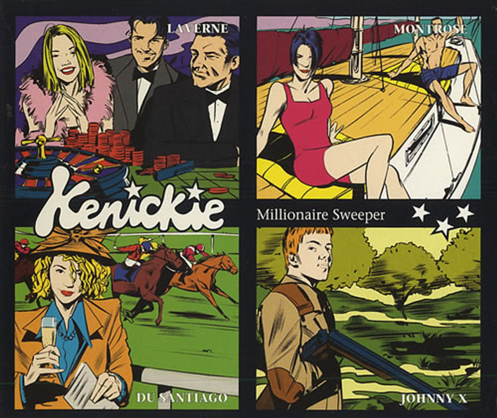 Kenickie Millionaire Sweeper UK CD single (CD5 / 5") CDDISC002