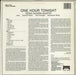 Kenny Davern One Hour Tonight - Autographed US vinyl LP album (LP record)