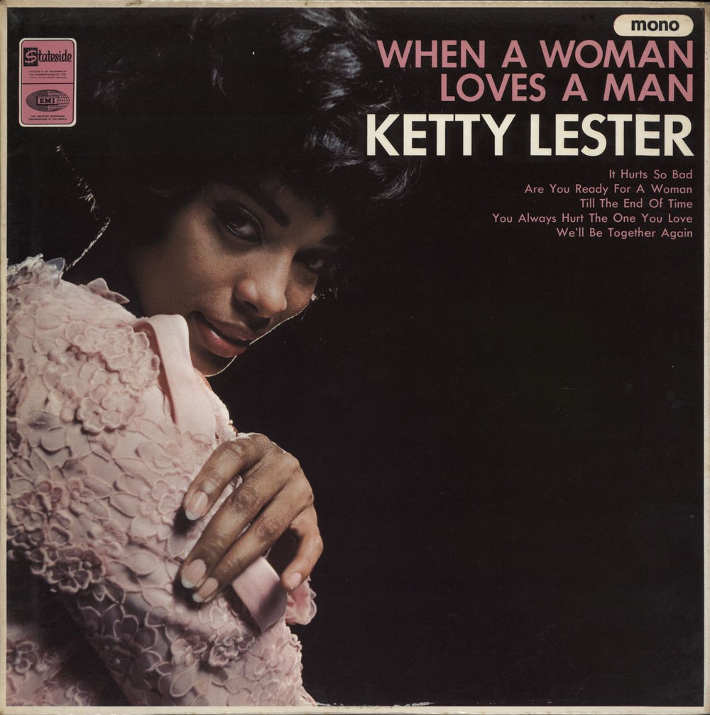 Ketty Lester When A Woman Loves A Man - Factory Sample UK vinyl LP album (LP record) SL10196